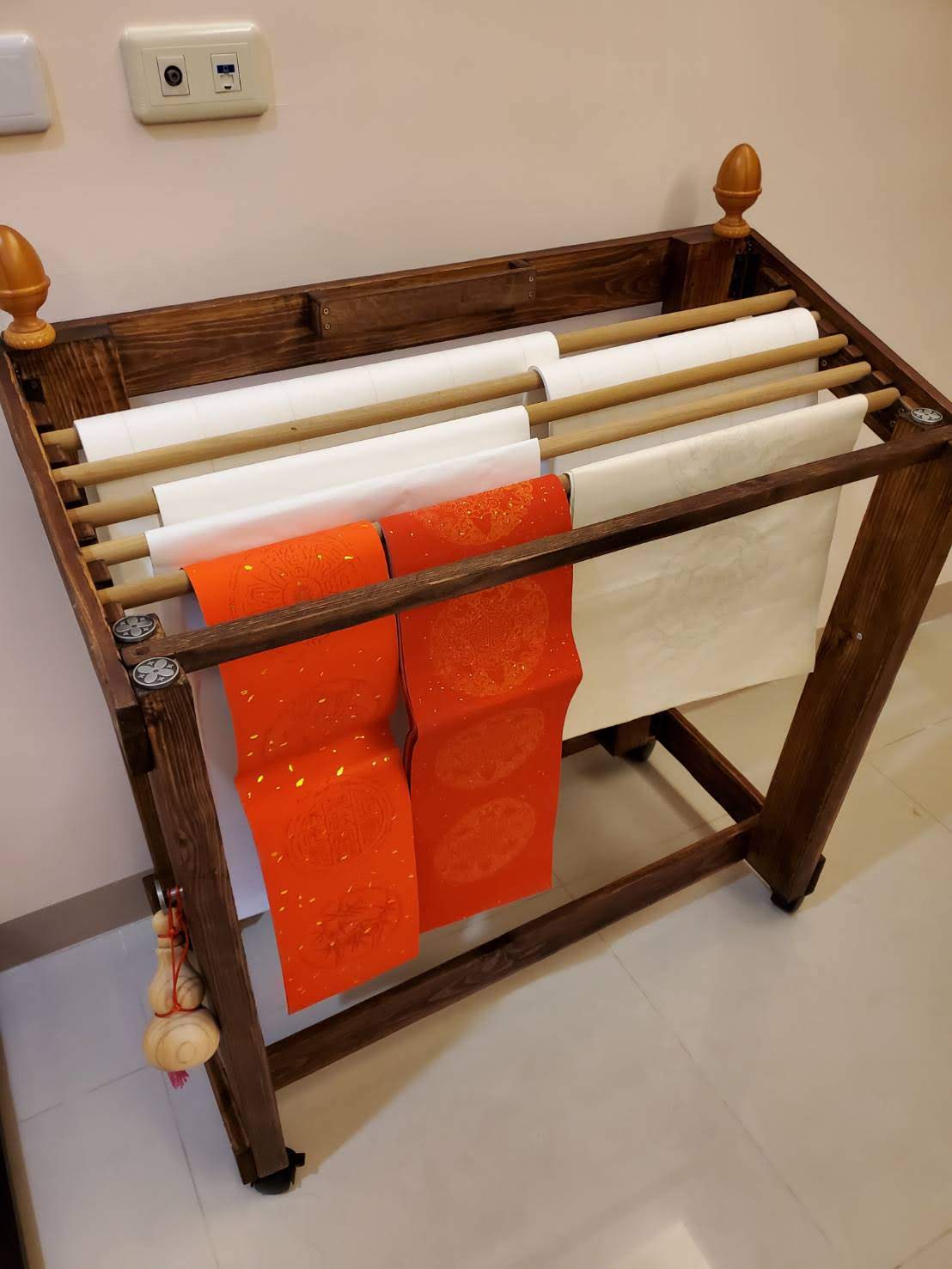 Reference drying rack - open